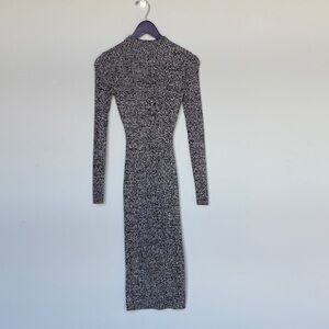 Gray Knit Dress